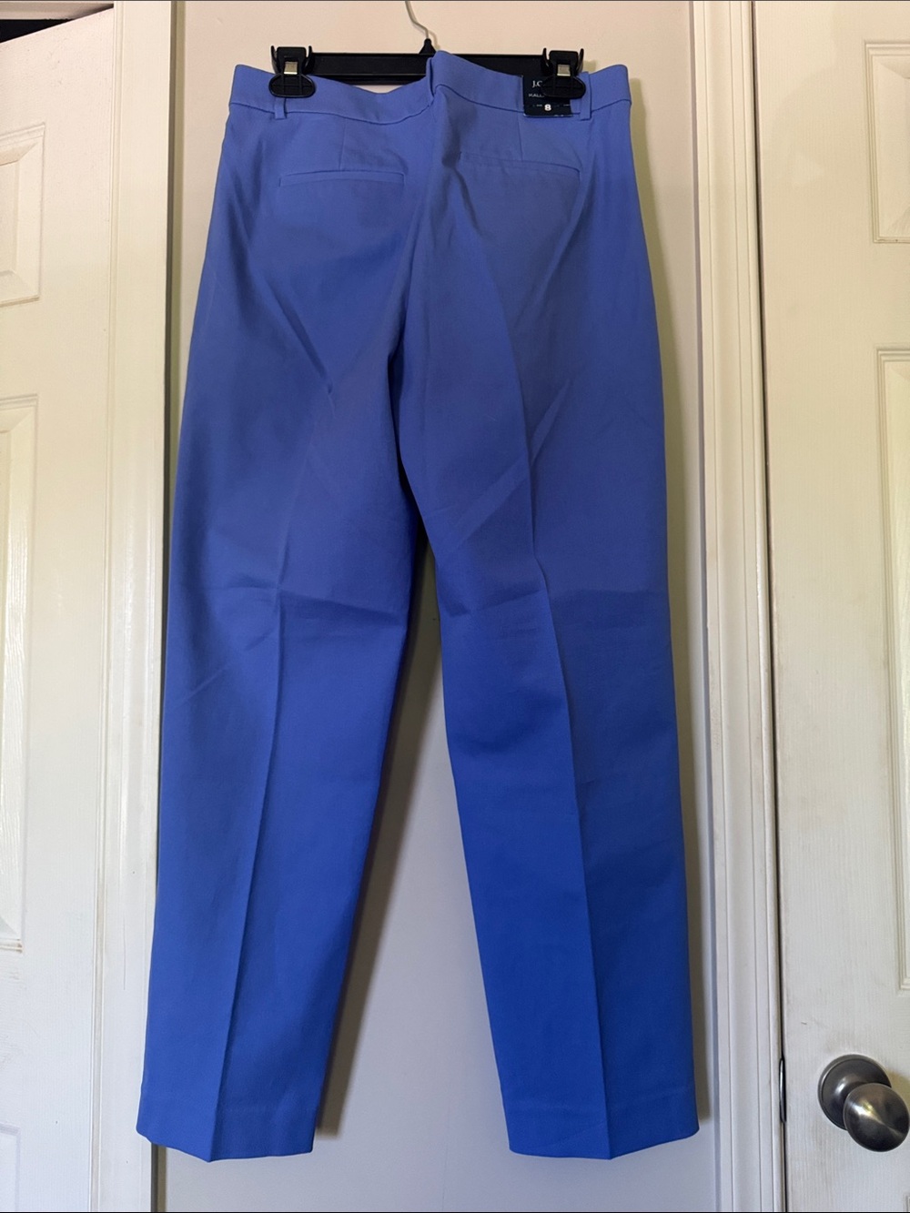 J.Crew Kallie Straight Leg Pant Cool Lilac Blue Size 8 NWT - Picture 17 of 17